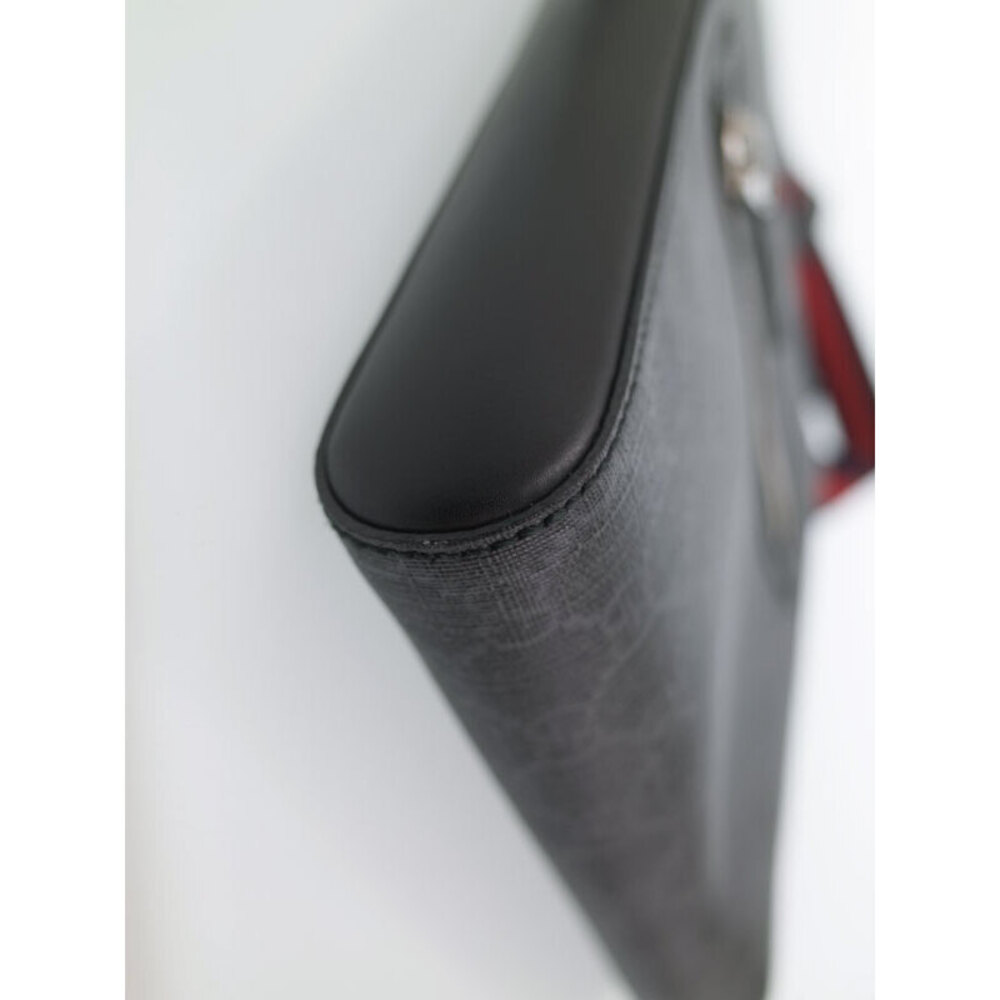 GUCCI GG Supreme Messenger Crossbody Bag Shoulder Black - Picture 4 of 9